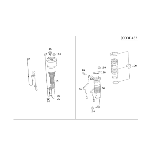 Front Shock Rh 221 320