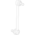 GENERAL MOTORS 95167261 Front Suspension Stabilizer Bar Link