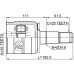 inner cv joint left 25x34.6x28
