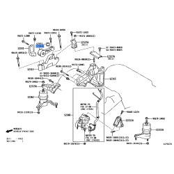 Engine Moving Control Rod - Toyota/Lexus (12363-31033)