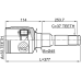 inner cv joint right 33x45x37