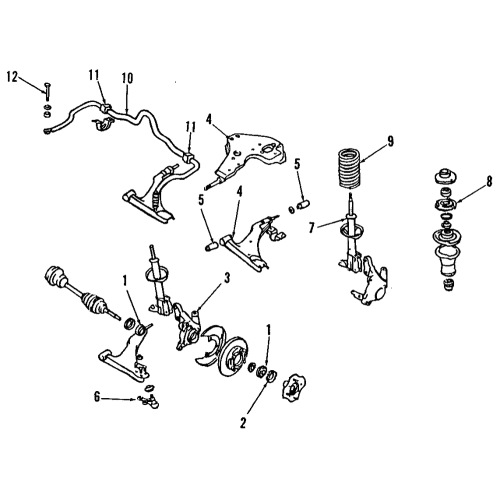 Ball Joint Lower-Gen