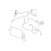 GENERAL MOTORS 13587668 Air Conditioning Refrigerant Pressure Sensor
