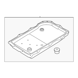BMW 28108070791 DCT Transmission Oil Pan