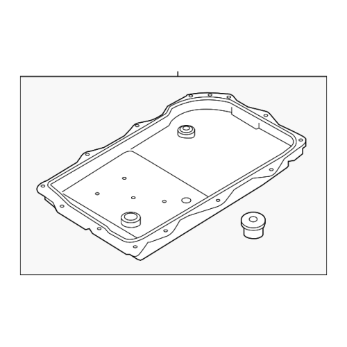 URO Premium Transmission Oil Pan - BMW (E82, E88, E90, E92, E93, F06, F10, F12, F13, F80, F82, F83, F87, Z4) - Replaces OEM Plastic Pan with Aluminum for Enhanced Cooling - 28108070791PRM