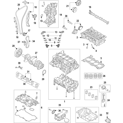 Metal Set,Main Brg.