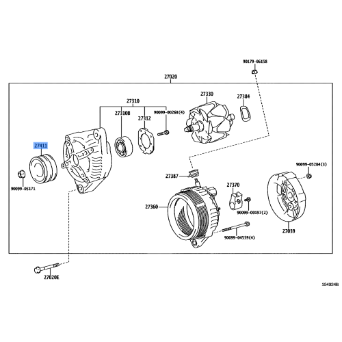 Pulley Assy