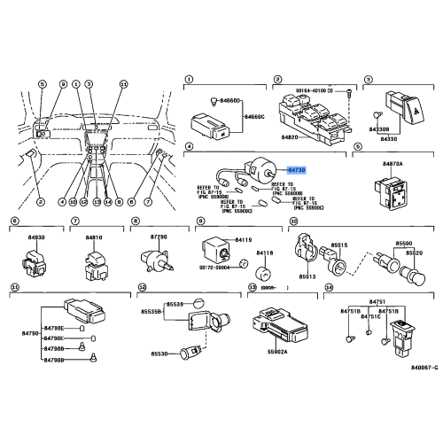 Switch Heater Blower