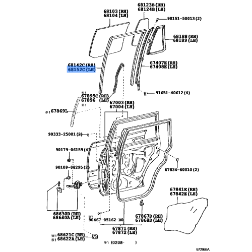 Run Channel(L) Glass