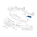 Front Right Outer Bumper Cover Support Bracket Mount - BMW E70 X5 (2007-2010)