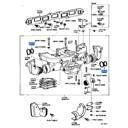 MANIFOLD SPRING