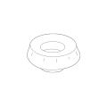 BMW 7147127539 Genuine Suspension Cross-Member Plug