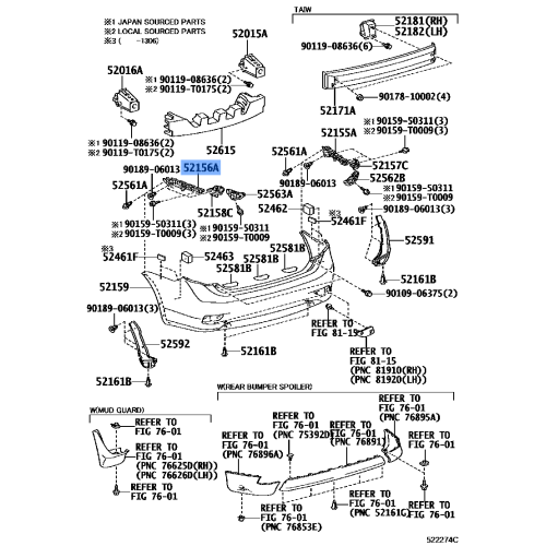 Bracket(L) F  Bumper