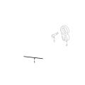 Serpentine Belt V-Ribbed Belt - Nissan Versa 1.8L 2007-2012