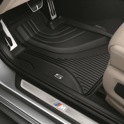 Genuine BMW All Weather Front Floor Mat Set 51472414218
