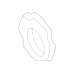 GM Genuine Parts 12582313 Engine Crankshaft Front Oil Seal