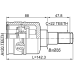 inner cv joint left 20x35x22