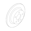 FREMAX Painted Rear Brake Disc (280 X 10mm) - BMW i3 i3s