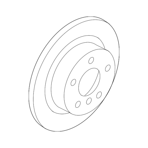 FREMAX Painted Rear Brake Disc (280 X 10mm) - BMW i3 i3s