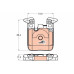 Brake Pad Rer-Bmw (E87,F20)