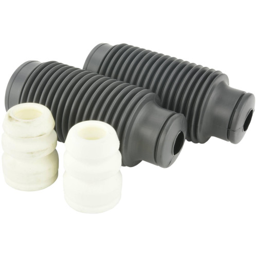 Boot with jounce bumper front shock absorber kit