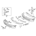 Towing Bracket Cover Frt Db W201
