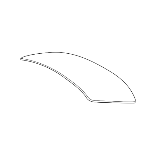 Rear Window Upper Reveal Molding - BMW E46 3 Series Sedan (1998-2005)