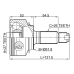 outer cv joint 27x51.9x26