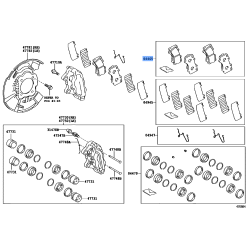 Brake Pad Fr Toy Hilux,Fortuner /04=>2015