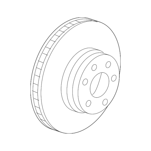 Brake Disc Front Right X5 X6