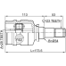 inner cv joint 29x34x23