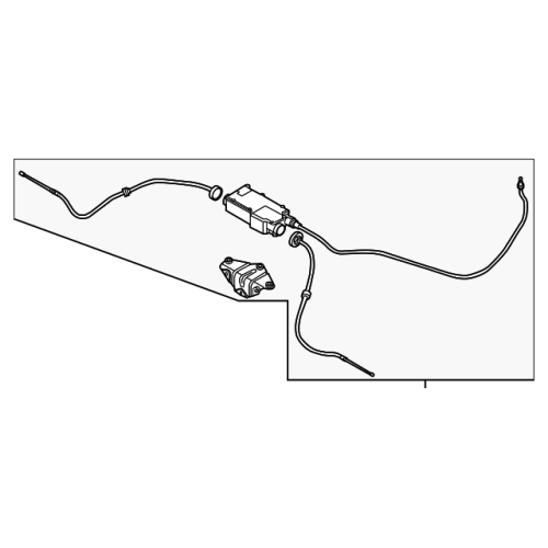 Hand Brake Cable Bmw X5/E70,X6,E71