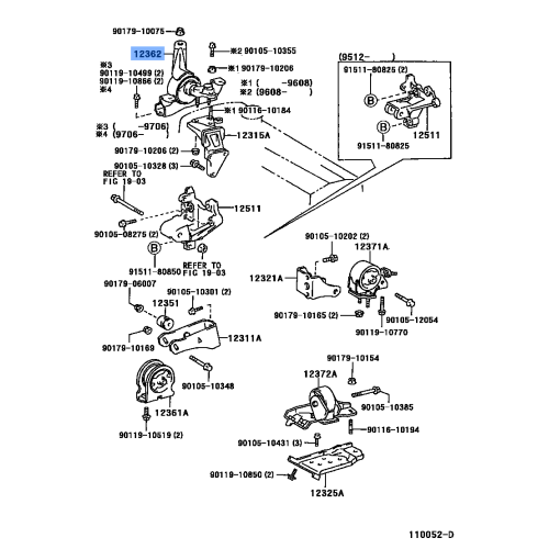 Insulator Engine Mtg