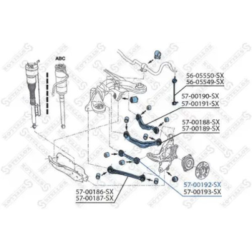 Rear Control Arm ! Mb W221/C216 05>