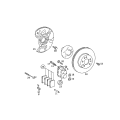 Genuine Mercedes-Benz Front Brake Disc Rotor 1404211012