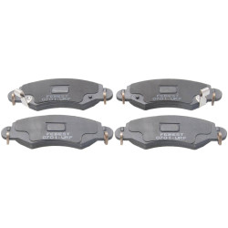 pad kit, disc brake, front (with anti squeal shim)