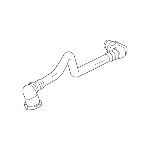 Genuine BMW Automatic Transmission Oil Cooler Tube 17227634582
