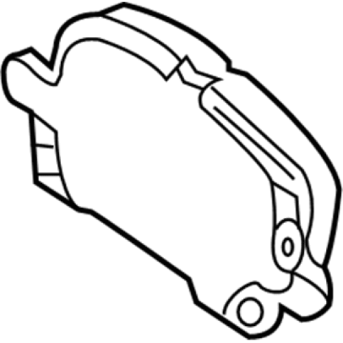 GENERAL MOTORS 85127895 Front Disc Brake Pad Kit