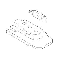 BMW License Plate Light - E90 E92 E39 E60 E71