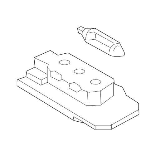 BMW License Plate Light - E90 E92 E39 E60 E71