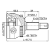 outer cv joint 29x60.1x28