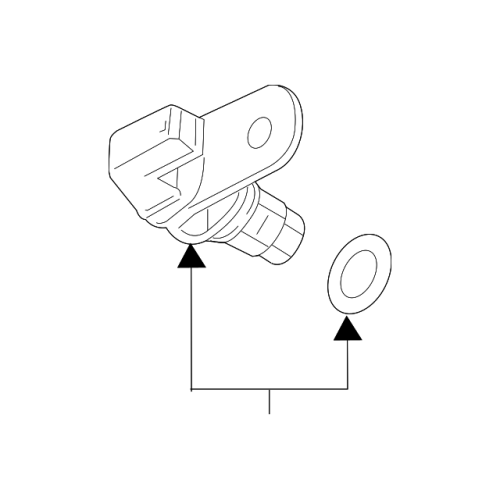 GENERAL MOTORS 12669636 Engine Crankshaft Position Sensor