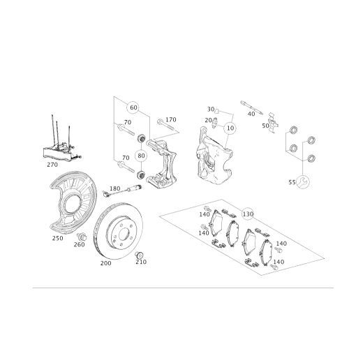 Brake Disc Frt Vent Db W246,W176/4Cyl