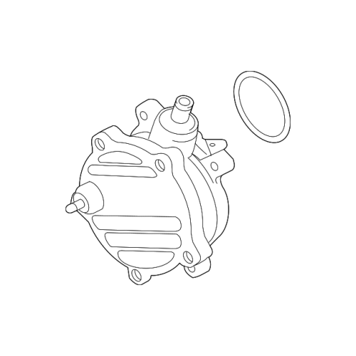 OEM BMW F01 750li F12 650i X5 X6 N63 Engine Brake Vacuum Pump 11668605976