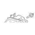 Fog Light - Left - BMW E60 5 Series 2008-2010 (excluding M-Technic)