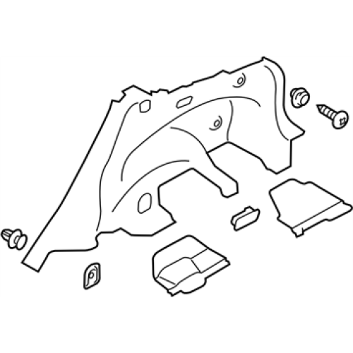 Garnish(L),Rear Door