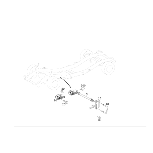 Sender-Unit For Mercedes-Benz
