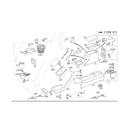 Door Clip Db W220,W463