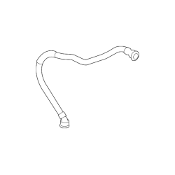 Engine Coolant Hose - BMW Water Pump to Auto Trans Oil Cooler - E70 X5