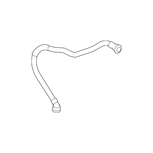 Engine Coolant Hose - BMW Water Pump to Auto Trans Oil Cooler - E70 X5